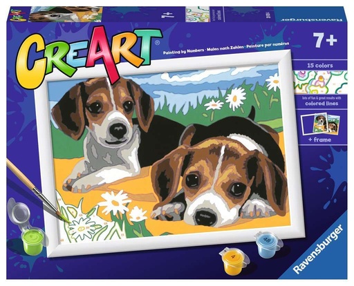 [RAVENSBURGER-289394] Créart beagle puppies