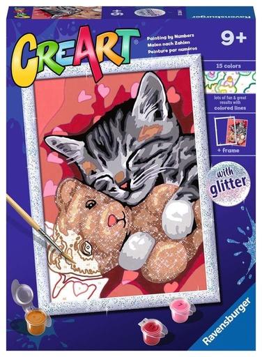 [RAVENSBURGER-202669] Créart peaceful kitten