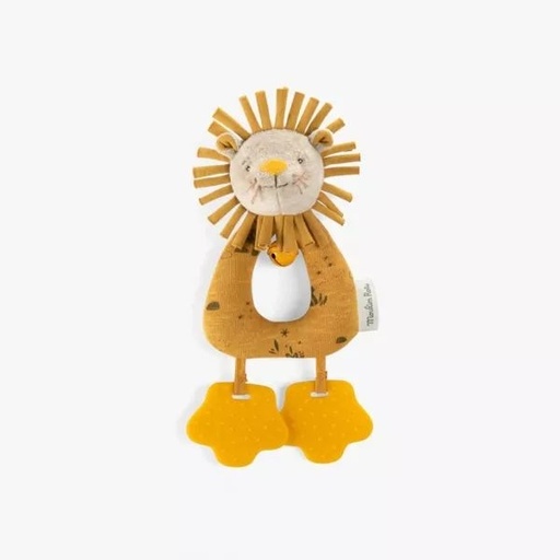 [Moulin Roty-669003] sous mon baobab - Anneau-hochet lion