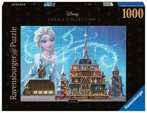 [RAVENSBURGER-173334] Puzzle 1000pcs - Disney chateau Elsa