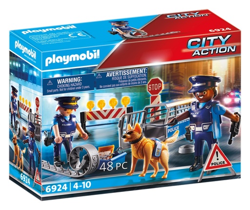 [Playmobil-6924] 6924 - barrage de police