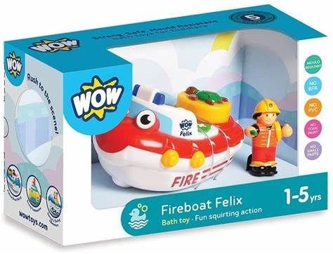 [Wow-01017] bateau pompier felix