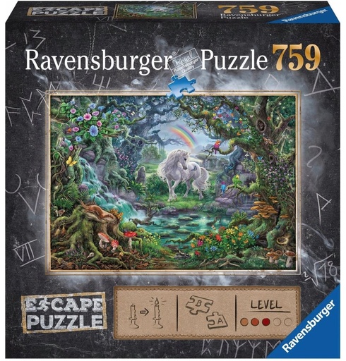 [RAVENSBURGER-165124] escape puzzle 759 pcs - la licorne