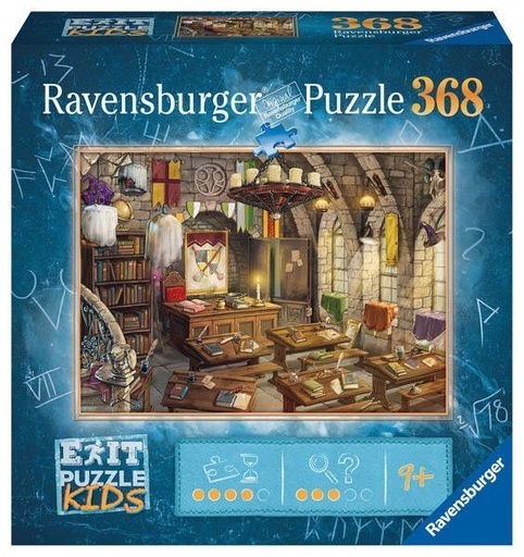 [RAVENSBURGER-133031] Escape puzzle kids 368 pcs wizzard school