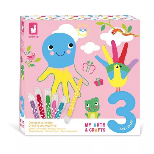 [JURATOYS-J09149] My arts & crafts 3 ans - Dessin et coloriage