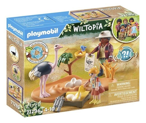 [Playmobil-71296] Wiltopotia - Explorateurs et nid d'autruche