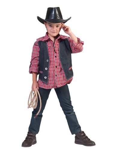 Deguisement cowboy - veste en jeans 116