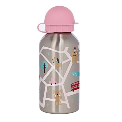 [SIGIKID-25141] gourde inox rose - 400ml