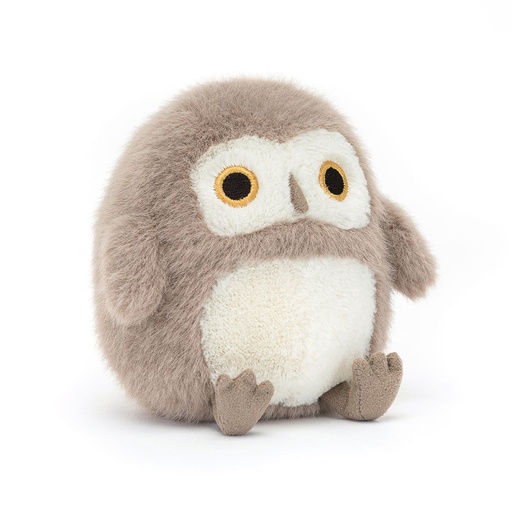 [Jellycat-OWL6B] Petite chouette beige