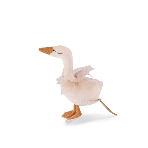 [Moulin Roty-667035] La petite école de danse - Cygne hochet crème