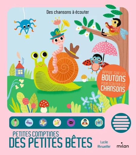 [9782408047955] Des chansons à écouter - Petites comptines des petites bêtes