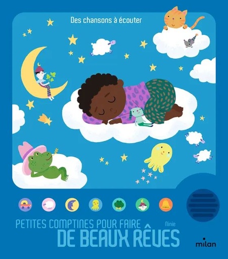 [9782408020941] Des chansons à écouter - Petites comptines pour faire de beaux rêves