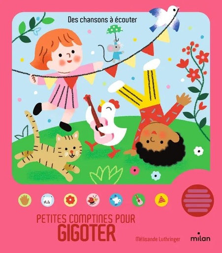 [9782408040147] Des chansons à écouter - Petites comptines pour gigoter