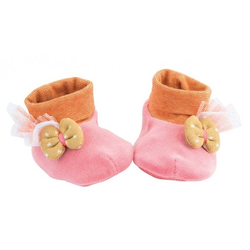 [Moulin Roty-662010] les tartempois - chaussons rose