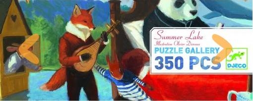 [Djeco-DJ07617] puzzle gallery 350 pcs - summer lake