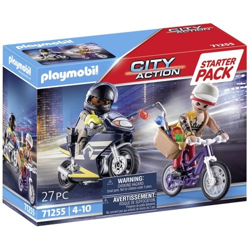 [Playmobil-71255] Starter Pack - Agent et voleur