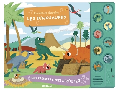 [9782733877210] livre a ecouter - les dinosaures