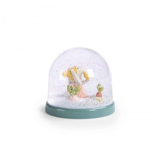 [Moulin Roty-678175] Trois petits lapins - boule à neige