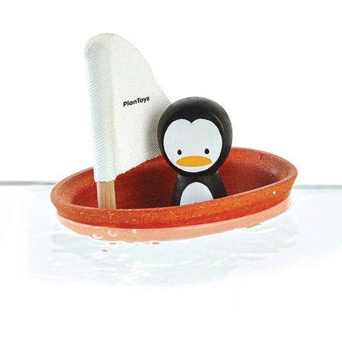 [PlanToys-5711] bain - voilier pingouin