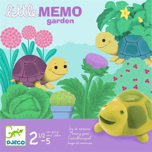 [Djeco-DJ08559] Jeu des tout-petits - Little memo garden