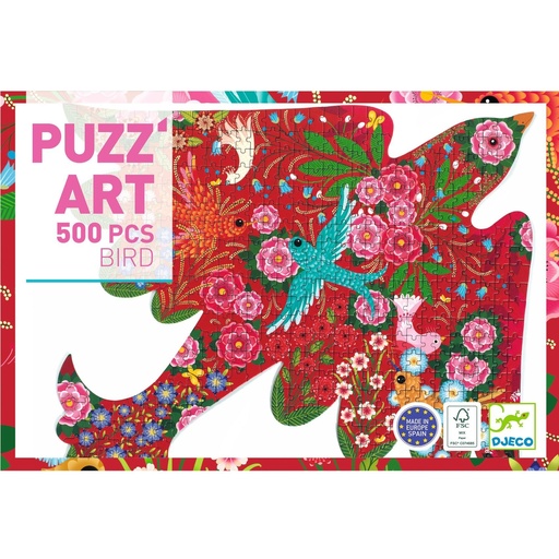 [Djeco-DJ07668] Puzz'Art - Bird 500 pcs