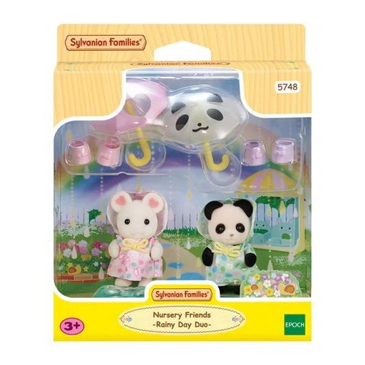 [EPOCH-5748] Sylvanian - Le duo des bébés en habit de pluie