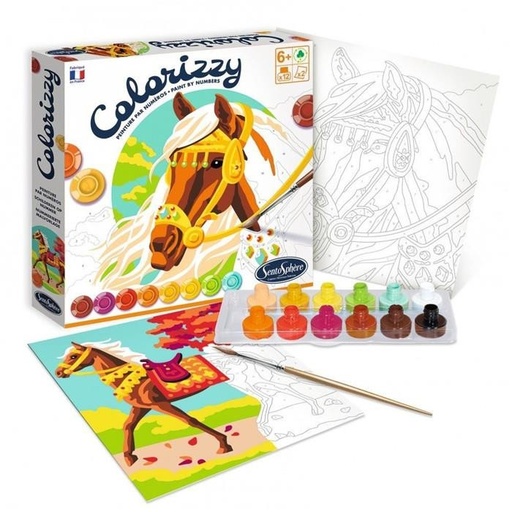 [Asmodee-324506] colorizzy - chevaux