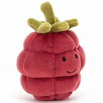 [Jellycat-FABF6R] Framboise Fabulous Fruit Raspberry