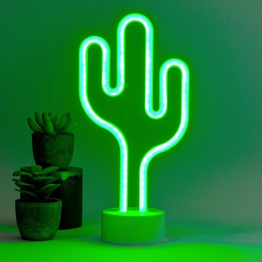 Lampe led à effet néon - It's a sign - cactus
