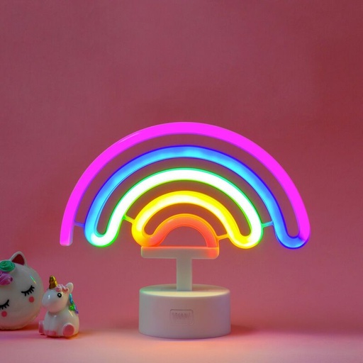 [Legami-Ll0005] Lampe led à effet néon - It's a sign - Rainbow