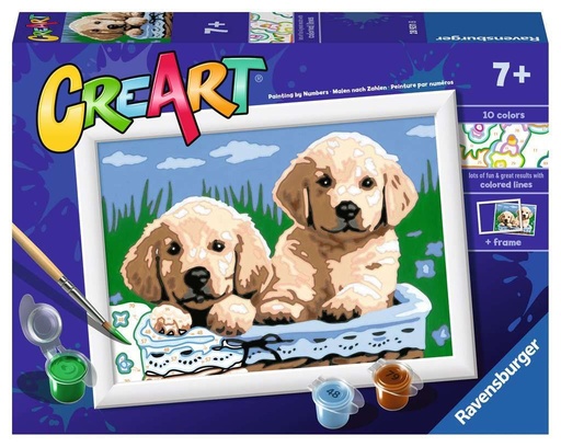 [RAVENSBURGER-289318] Créart cute puppies