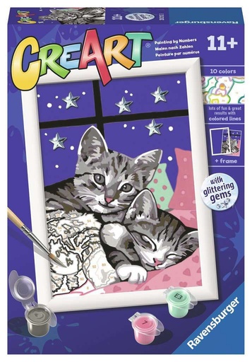 [RAVENSBURGER-202133] Créart sleepy kitties