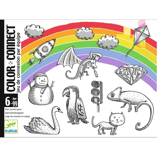 [Djeco-Dj05088] Color connect jeu de cartes