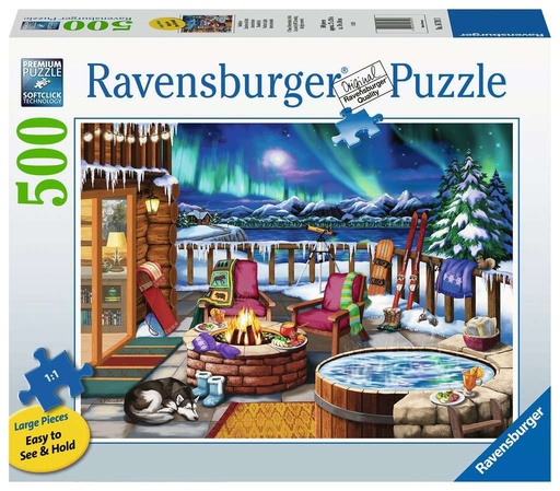 [RAVENSBURGER-167913] puzzle 500 pieces grand format - lumiere du nord