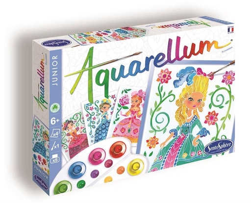 [Asmodee-32665] Aquarellum Jr - princesses