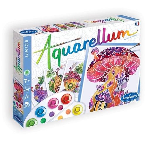 [Asmodee-326513] Aquarellum junior - Maisons lilliputiennes