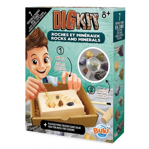 [JPM TOYS-500440] digkit pierres et mineraux