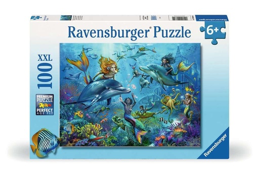 [RAVENSBURGER-8644] Puzzle 100 pces XXL - Aventure sous l'eau