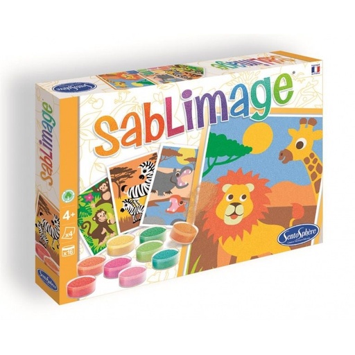 [Asmodee-881] sablimage - faune africaine