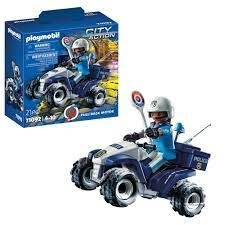 [Playmobil-71092] 71092 - Policière et quad