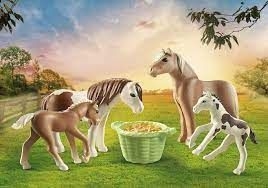 [Playmobil-71000] country - 71000 - 2 poneys islandais et poulains