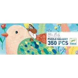 [Djeco-dj07616] puzzle gallery 350 pcs - miss birdy