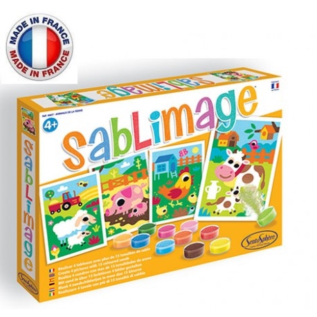 [Asmodee-328807] sablimage - animaux de la ferme