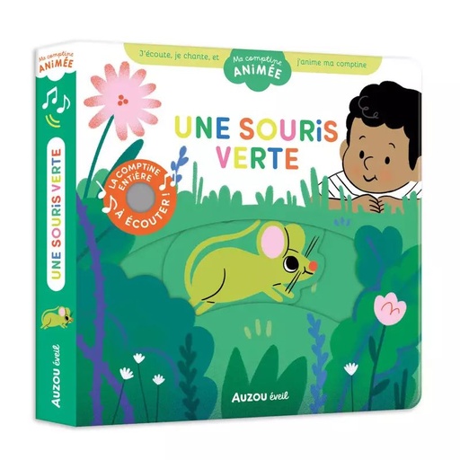 [9791039512091] Ma comptine animée - une souris verte