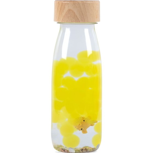 [Coolkidz-Pbspufferfish] Bouteille sensorielle Petit Boum - Pufferfish jaune