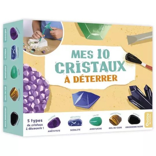 [MDS-Au10265] Mes 10 cristaux à déterrer