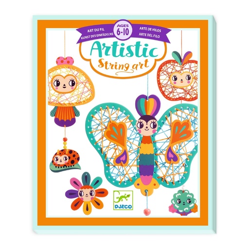 [Djeco-Dj09436] Artistic string art - le jardin