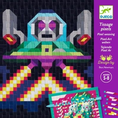 [Djeco-DJ09452] Bricolage Tissage pixels