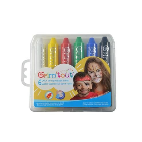 [Puppy-GT41884] Boite de 6 sticks de maquillage Grim'Tout