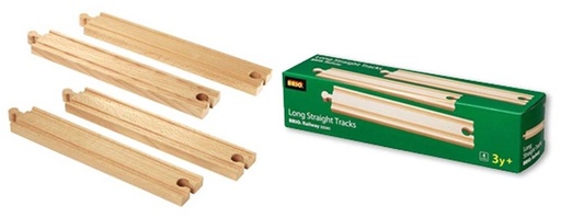 [RAVENSBURGER-33341] Rails droits longs